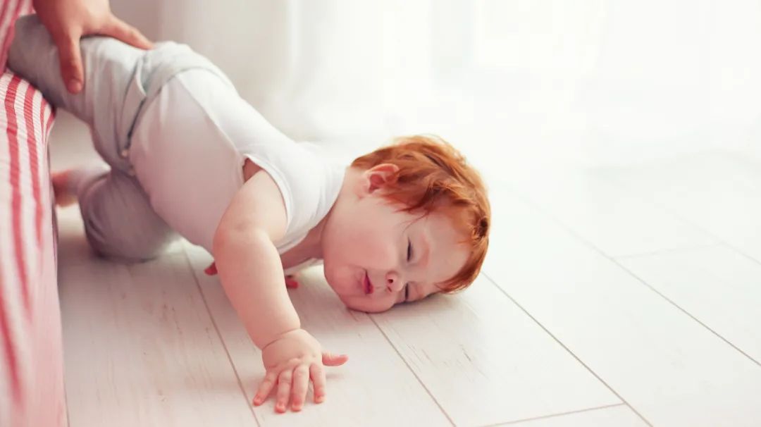 What to do if baby falls off bed