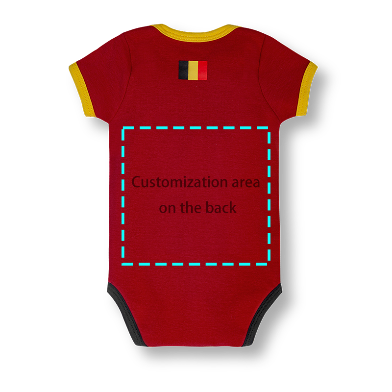 Customization area on the back