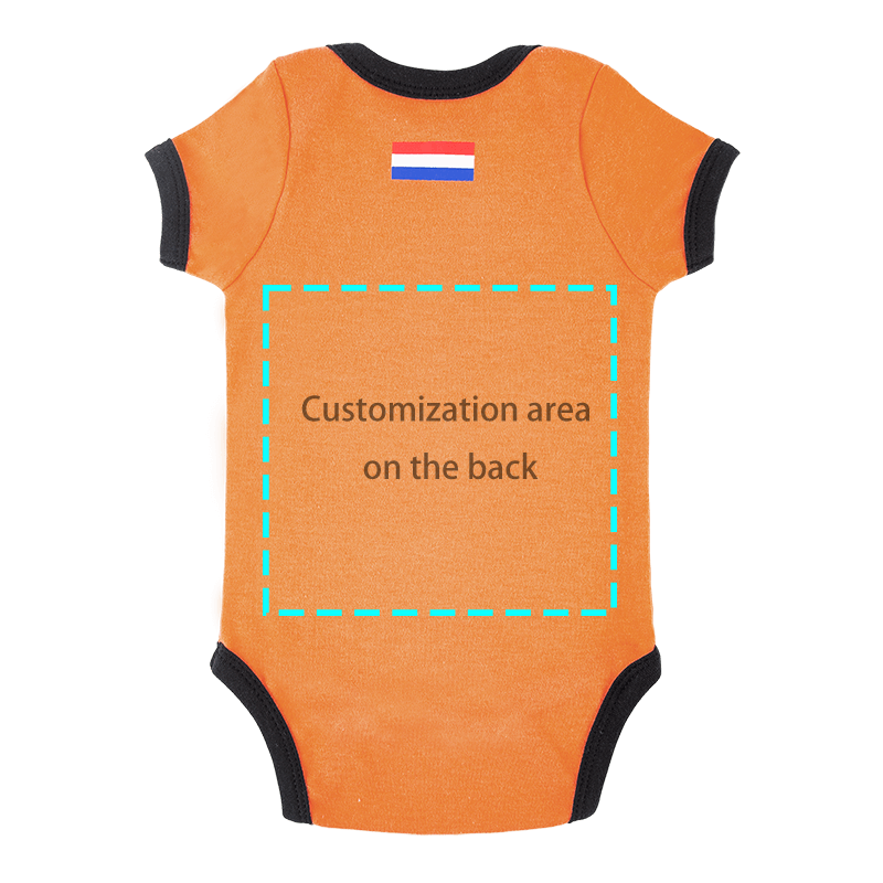 Customization area on the back