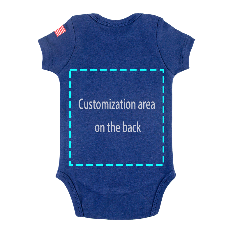 Customization area on the back