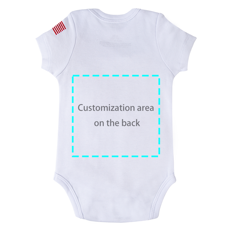 Customization area on the back