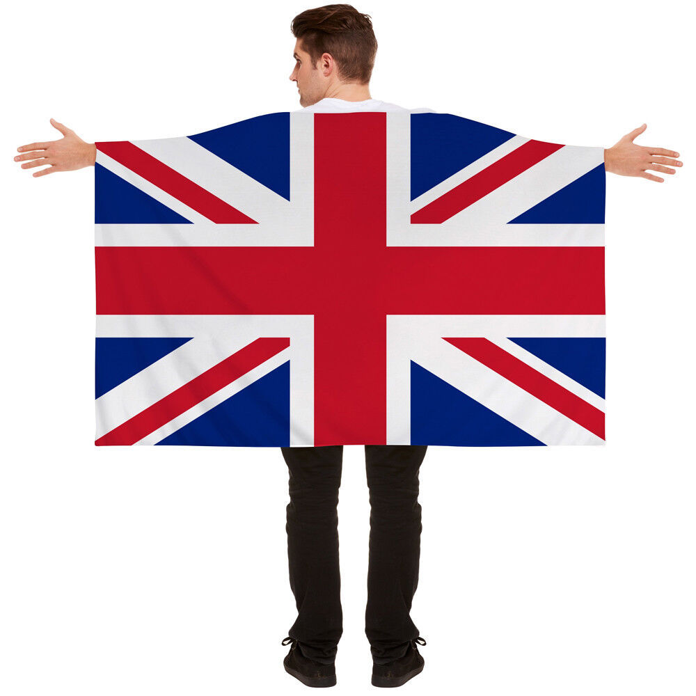 United Kingdom Wearable Cape Flag