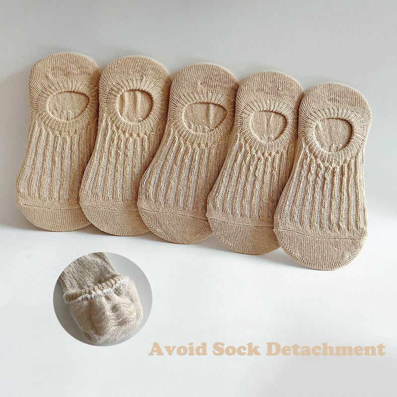 Calcetines invisibles para bebés, niños pequeños y niños, calcetines ocultos de corte bajo