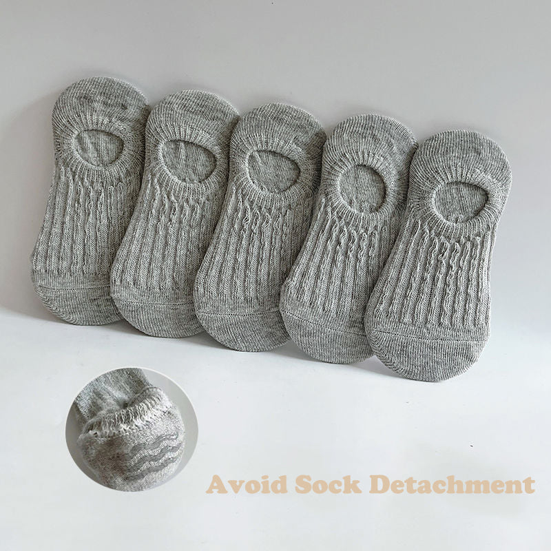 Calcetines invisibles para bebés, niños pequeños y niños, calcetines ocultos de corte bajo