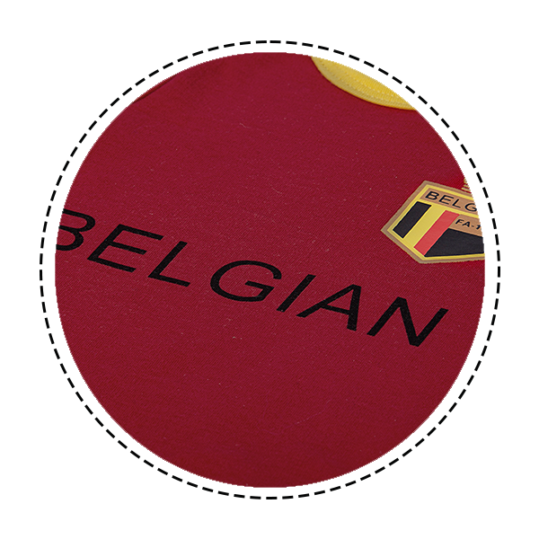 Partial details of the jersey