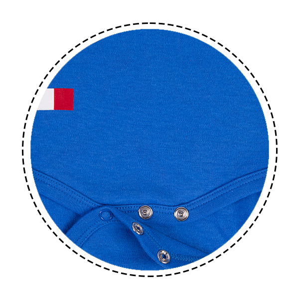 Partial details of the jersey