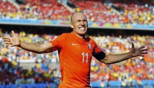 Right Winger: Arjen Robben