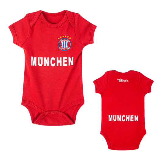 Bayern Baby Soccer Jersey, Onesie, Newborn BBK STAR
