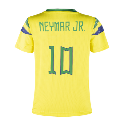 Brazil Kids Soccer Jersey Fan Custom Replica Jersey Kits