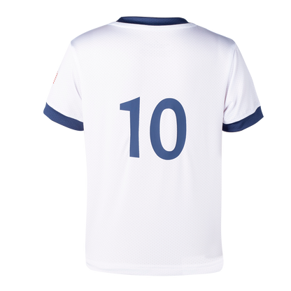 Child Youth Unisex USA Soccer Jersey Short Sleeve No.10 Uniform 2 Piece Sets