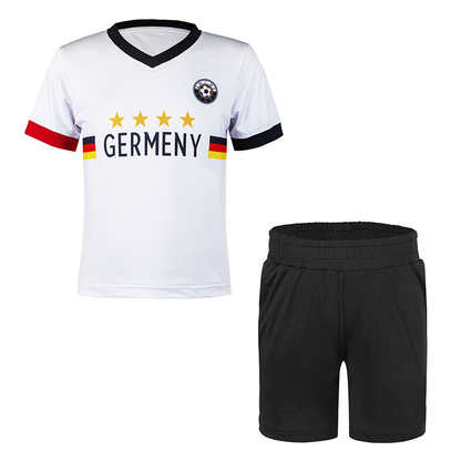 German Team Baby Soccer Jersey Outfit