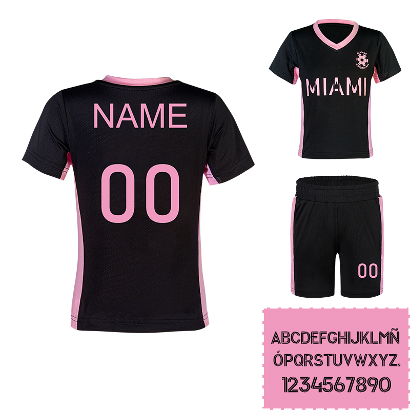 Messi Miami Kids Jersey Custom Style-2