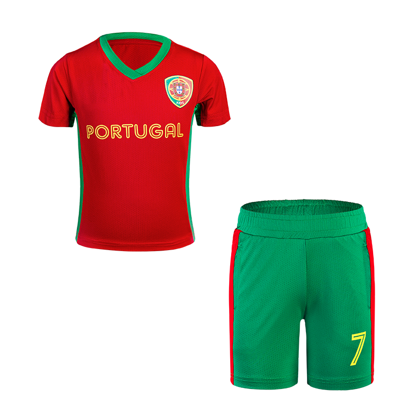 Portugal Team Baby Soccer Jersey Outfit
