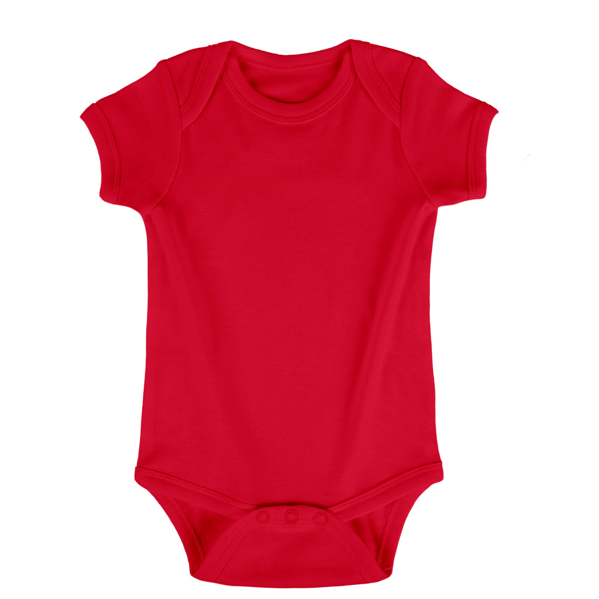 red color number #1, onesie color selection, and color display.