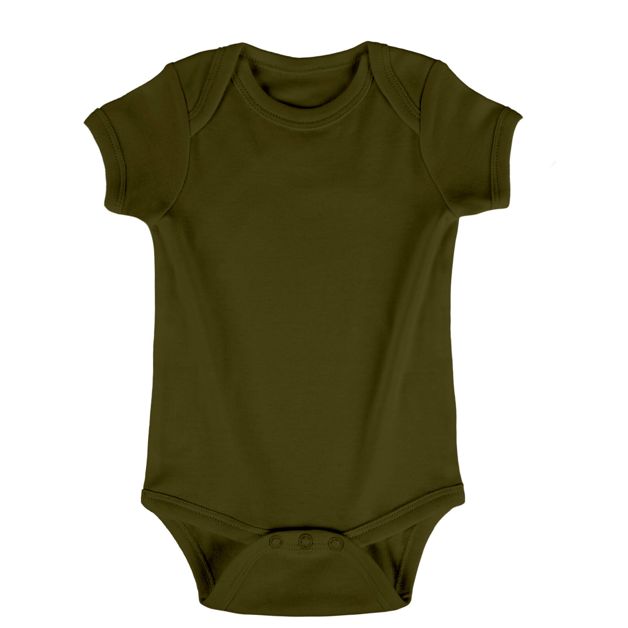 military green color number #58, onesie color selection, and color display.