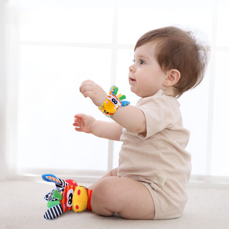 Calcetines con sonajero para bebés, juguetes, sonajeros de muñeca y bu –  BBK STAR