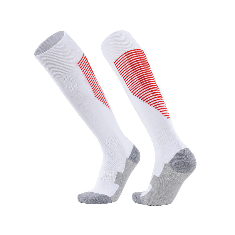 white-red (3 Pairs) socks