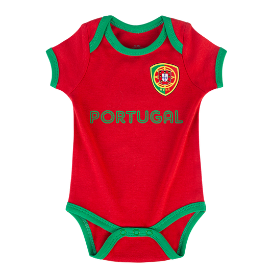 Portugal Baby Soccer Jersey Infant Onesie Newborn Romper BBK STAR